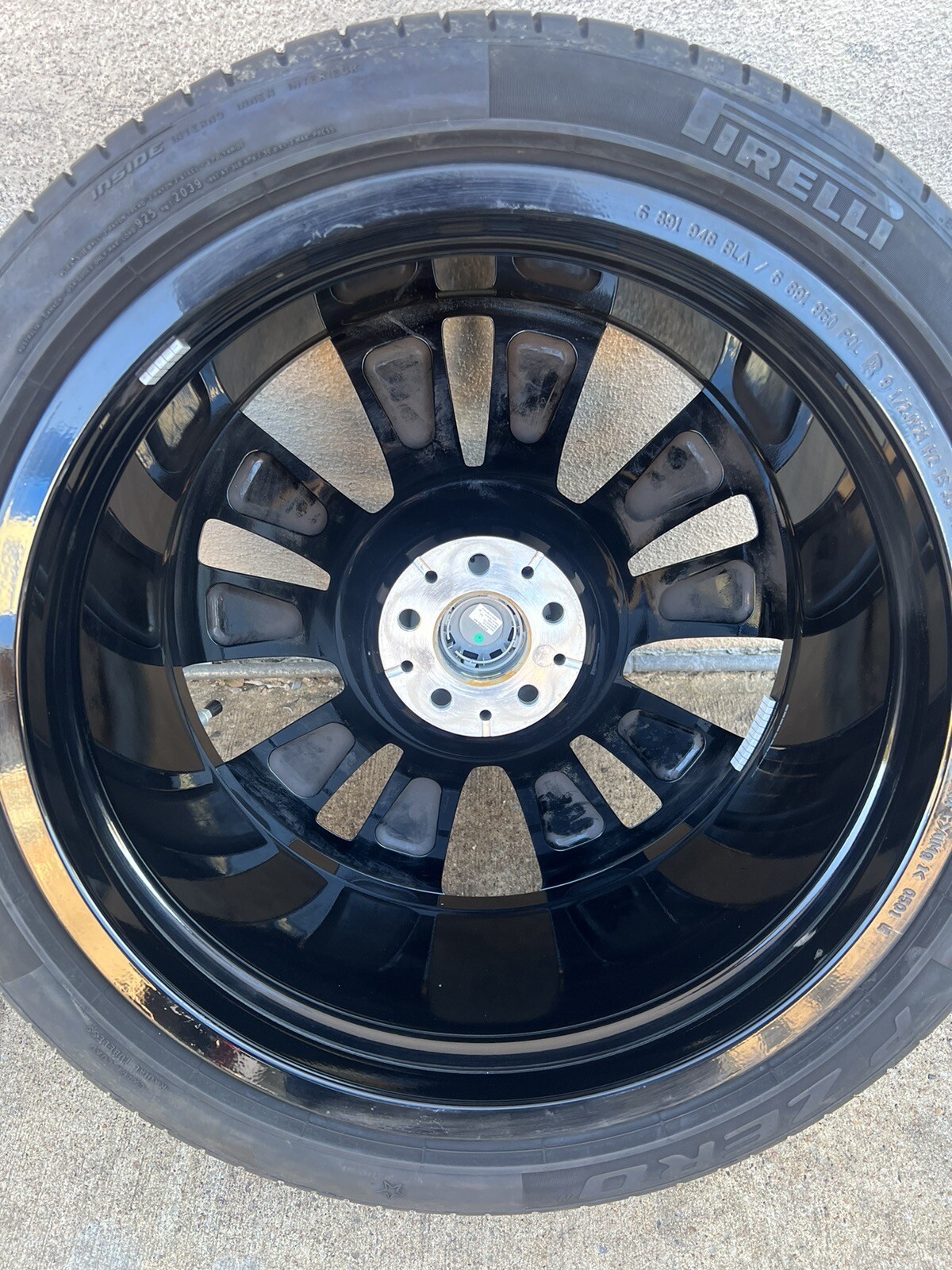 Original 21" Rolls Royce Black OEM Wheels Rims Tires Ghost Wraith Shadow Factory