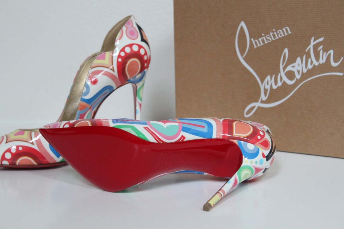 New sz 5.5 / 36 Christian Louboutin Hot Chick Scallop Pointed Toe