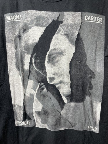 Jay-Z Magna Carter World Tour Tee Ten Apparel T-Shirt Black Size Large - Picture 5 of 10