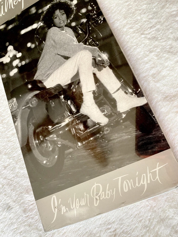 WHITNEY HOUSTON SEALED LONGBOX CD I'M YOUR BABY TONIGHT PROMO BOX OFFICIAL 1990 Foto 3 de 4