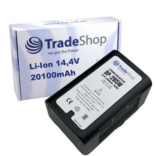 Batteria Li-Ion V-Mount 14,4 V 20100 mAh D-Tap per Sony DSR-450WSPL PDW-D1 PDW-510P