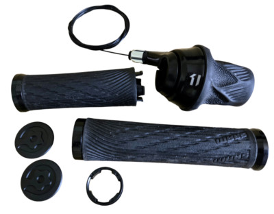 Sram XO1 11 speed Gripshift Twist Shift & Grips Black