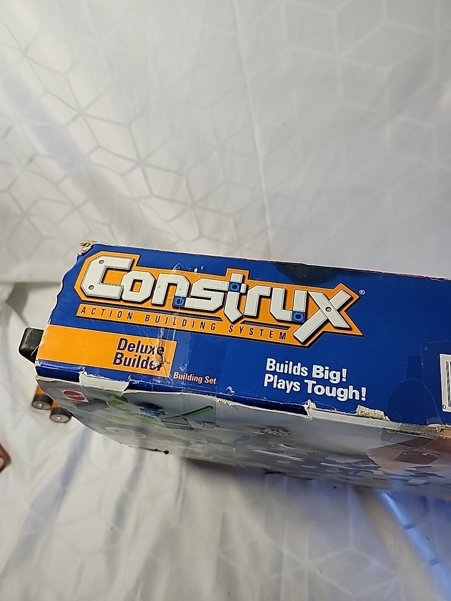 15539 Deluxe Builder Construx 1996 Mattel Building Kit NEW SEALED