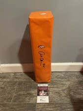ALBERT OKWUEGBUNAM SIGNED TOUCHDOWN PYLON DENVER BRONCOS JSA COA AUTOGRAPHED