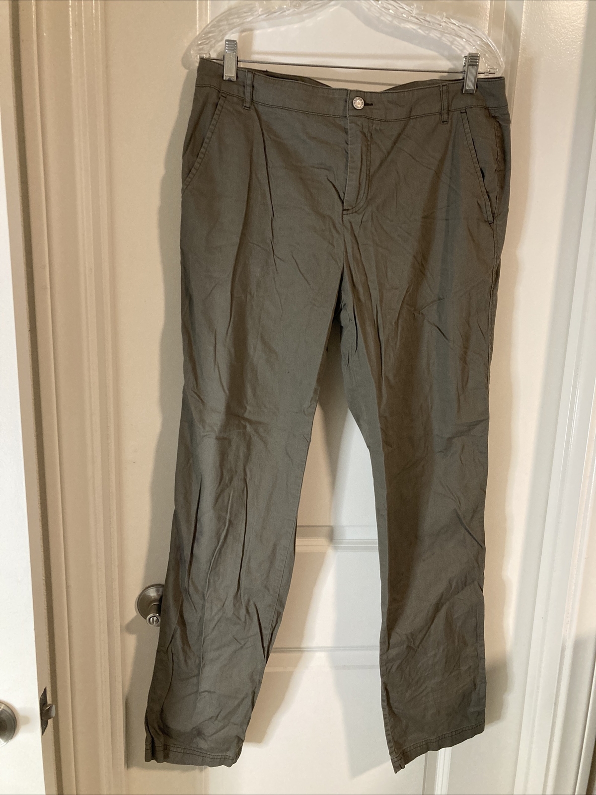 Pendleton Size 14 All Gray Zip Front Straight Leg… - image 1
