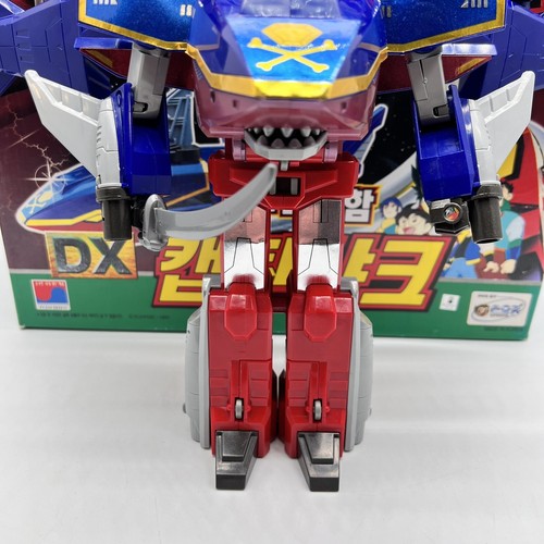 Captain Shark DX Goldran Brave Of Gold Transforming Figure Korean Sonokong 1995 - Picture 10 of 24