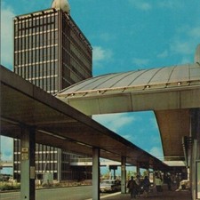 1970s John F Kennedy JFK International Airport Gateway Arrival Building Postcard