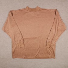 Vintage Men's XL Outdoor Outfitter Ace Made in USA Mock Neck Poly Long Sleeve