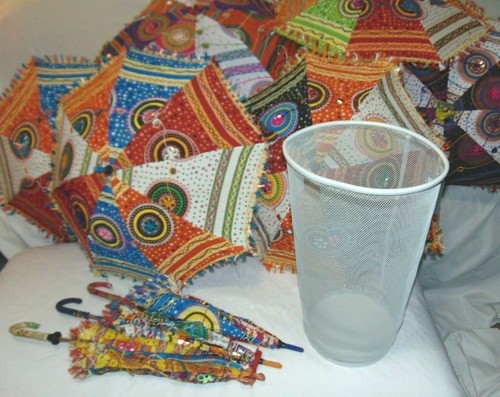 Indian Wedding umbrella Event Decoration Sun Shade Cotton parasol Wholesale ... - Picture 9 of 9