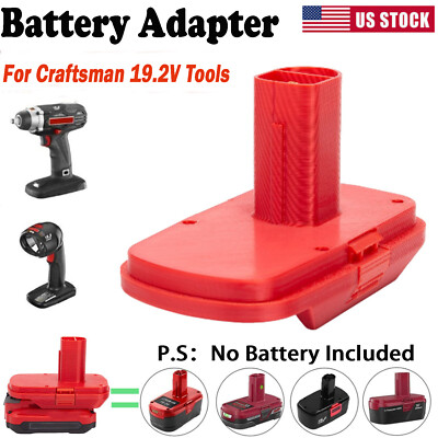 Adapter For Craftsman 20V Max Li-Ion Battery to for Craftsman 19.2V Power Tools