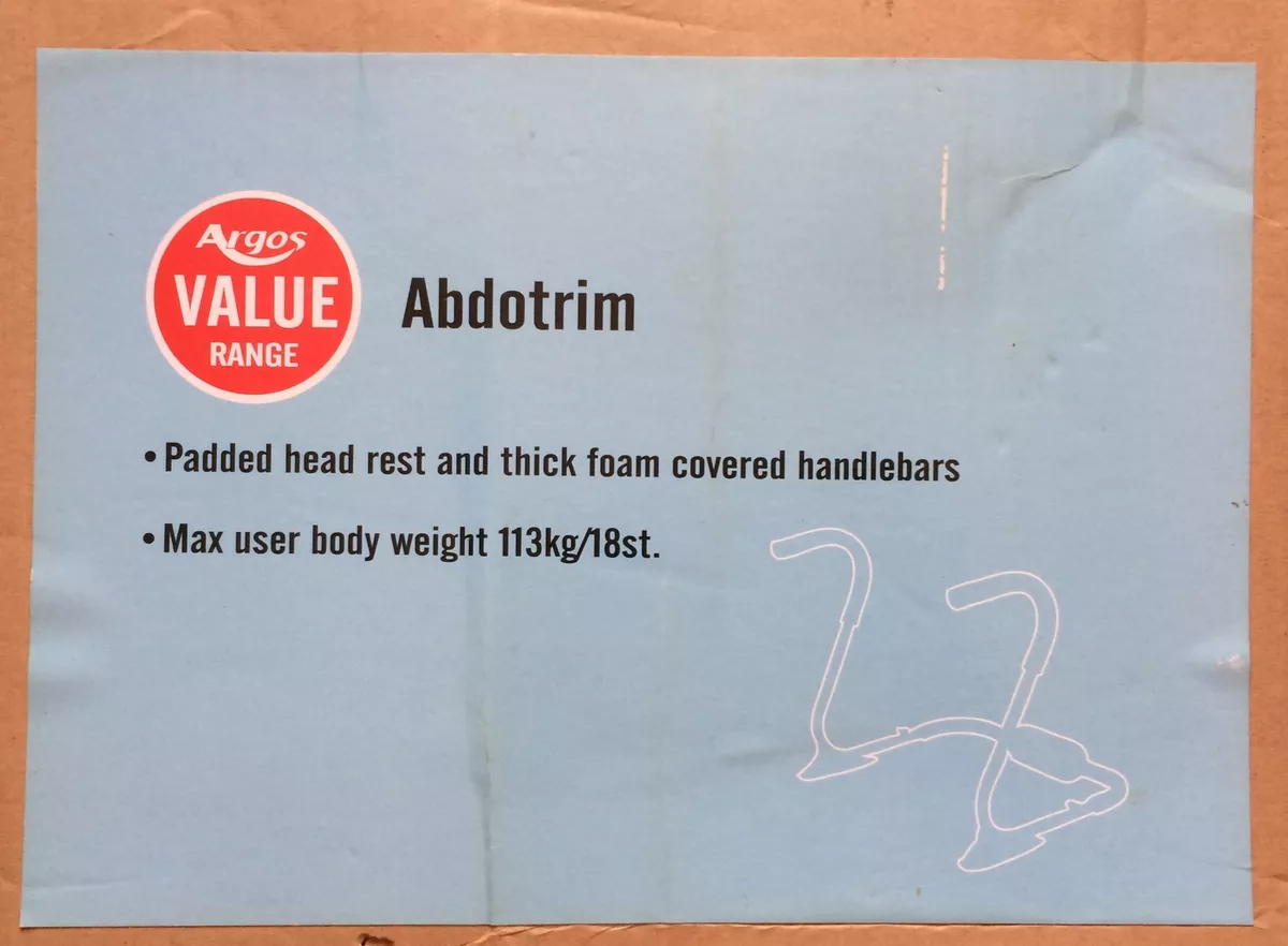Ab trimmer argos new arrivals
