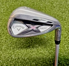 Callaway X Hot 8 Iron  /  RH  /  50g Ladies Graphite ~35.5" / Nice Grip / jd8895