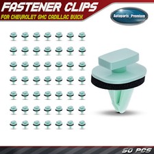 50pcs Green Nylon Fender Moulding Clip Retainer W Sealer For Chevy Gmc Cadillac