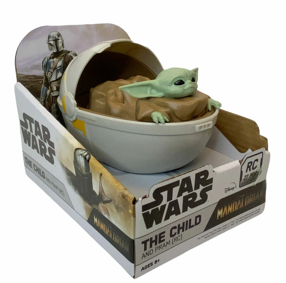 Star Wars The Mandalorian The Child And Pram RC Remote Control Toy Ages 8+ - Image 3 of 4