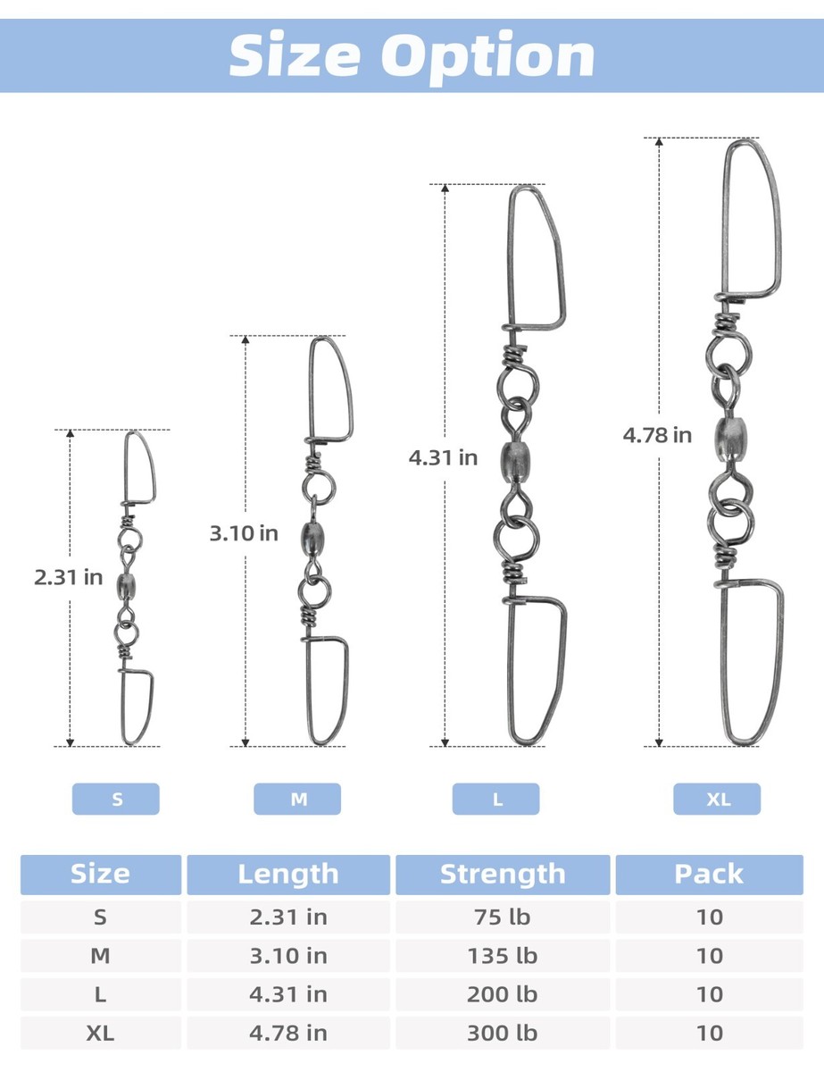 Double Snap Swivel – Gulfstream Lures