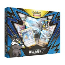 Pokémon Wulaosu-V Kollektion Fließender Angriff 4 Booster Holo Promokarte XXL DE