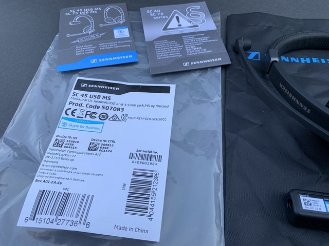 Sennheiser SC 45 USB MS Headset 507083 for sale online | eBay