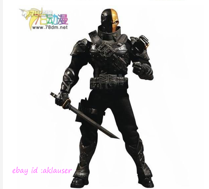 Mezco Toyz 1/12 PX DC Comics Deathstroke Action Figure Toy Mezco Toyz 1/12 PX DC Comics Deathstroke Action Figure Toy
