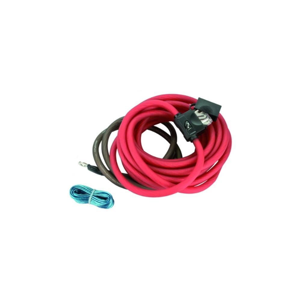 Connection First FPK 700 4 AWG Amplifier Power Wiring Kit 80A Fuse