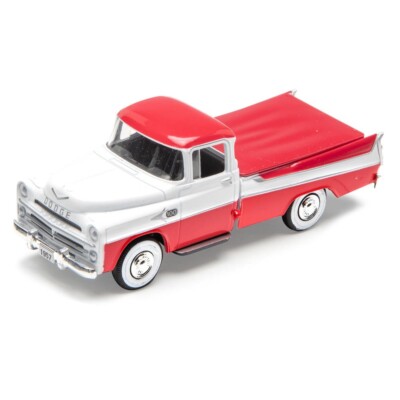 The Menards ~ 1:48 Scale 1957 Dodge Sweptside (White/Red)