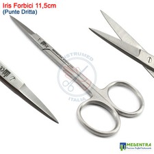 Forbici Chirurgica Iris dritta per Dissezione del tessuto Dentale Gengive Sutura