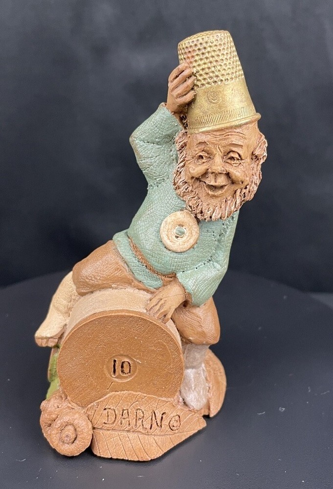 Tom Clark Carin Studio Gnome – Darn 1988 #10 5049 Signed