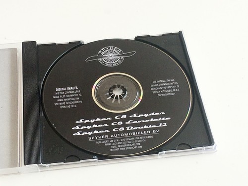 2001 Spyker C8 Spyder Laviolette Double 12 Media Press Information Kit - 第 1/1 張圖片
