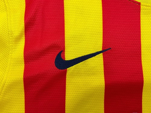 Nike FC Barcelona 2013 2014 FABREGAS #4 Away Football Shirt Soccer Jersey Size S - Picture 13 of 24