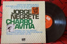 Mexican Folk JORGE NEGRETE & CHARRO AVITIA VERY RARE 1980 Spain LP PEDRO INFANTE