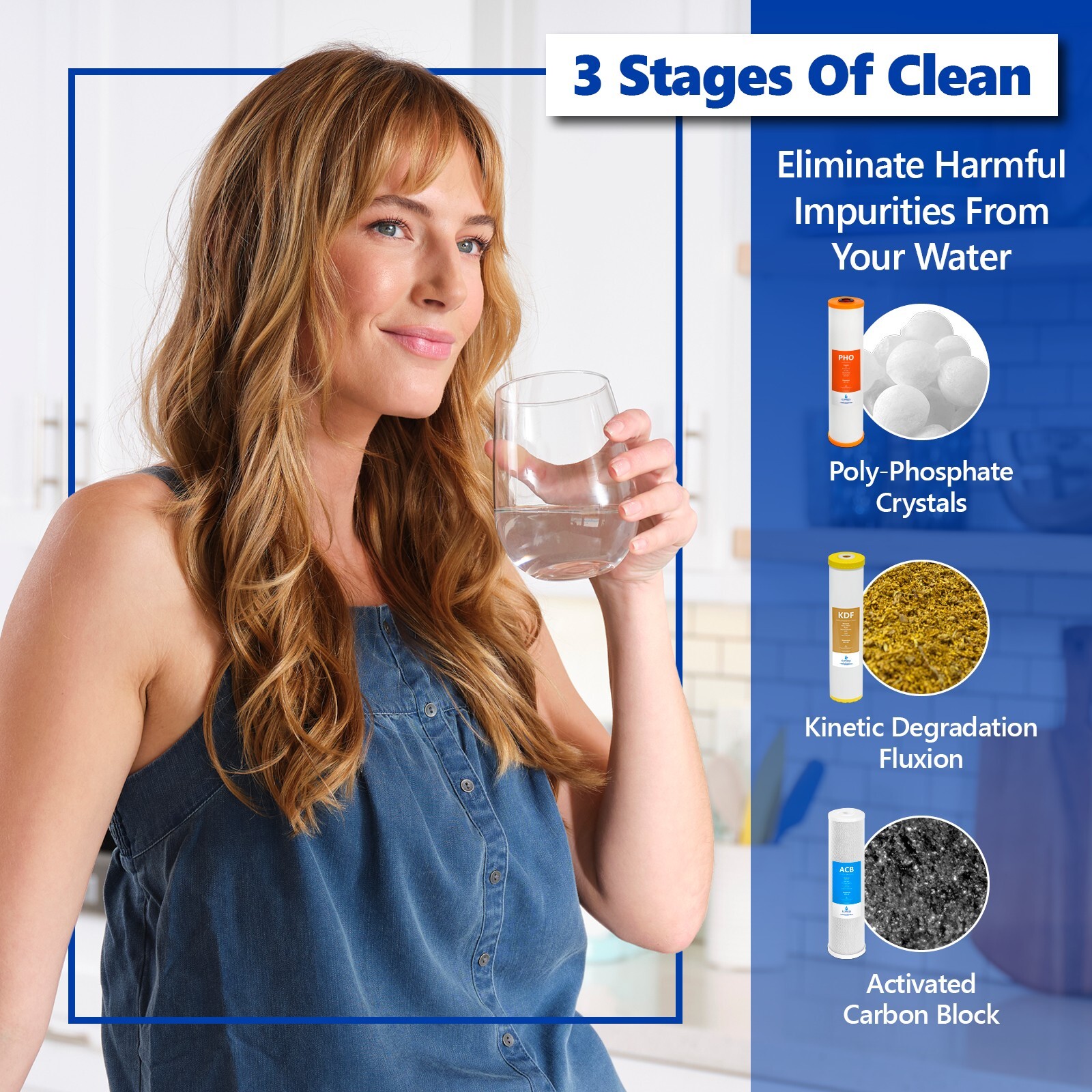 Express Water Ultimate Protection 3 Stage Whole House Water Filter