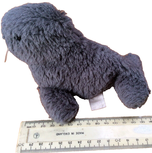 SEA LIONS GREY VINTAGE ‘APPLAUSE’ CUTE MATCHING PAIR SOFT TOY PLUSH FUR Baby A** - Picture 2 of 7