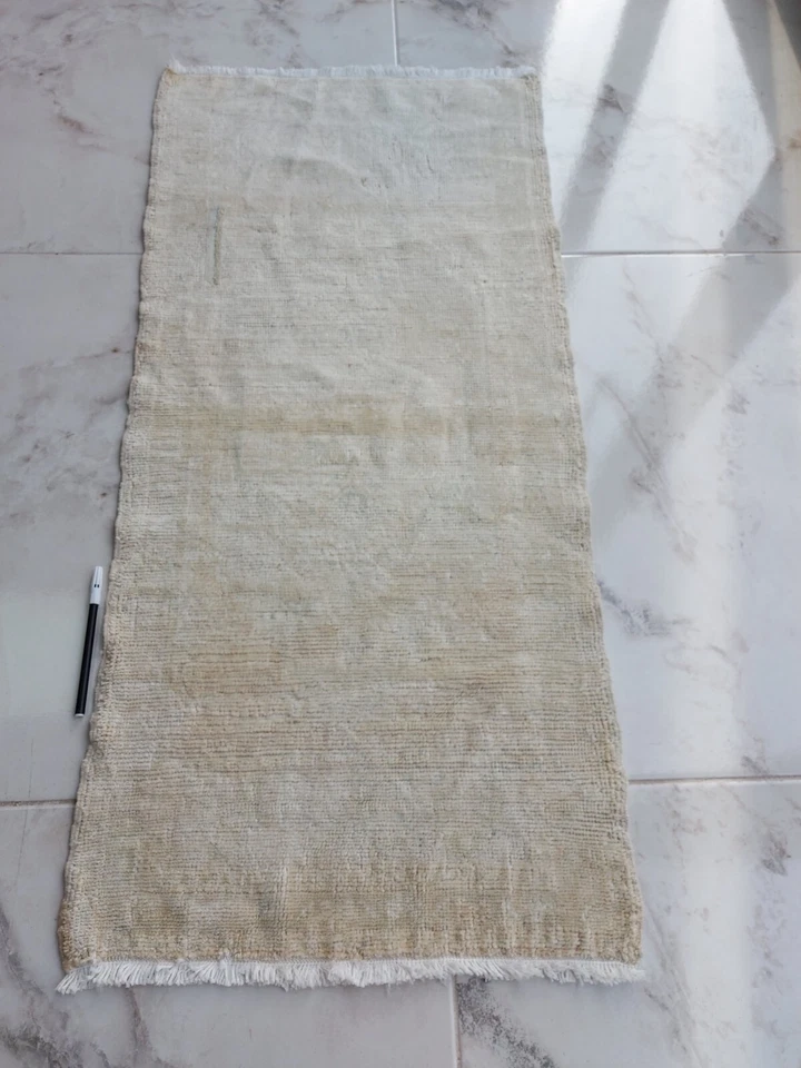 Alfombra Alfombra Pequeña Anatolia Antiq Lana Oveja Orgánica, Decoración Oficina Vintage Foto 2 de 4