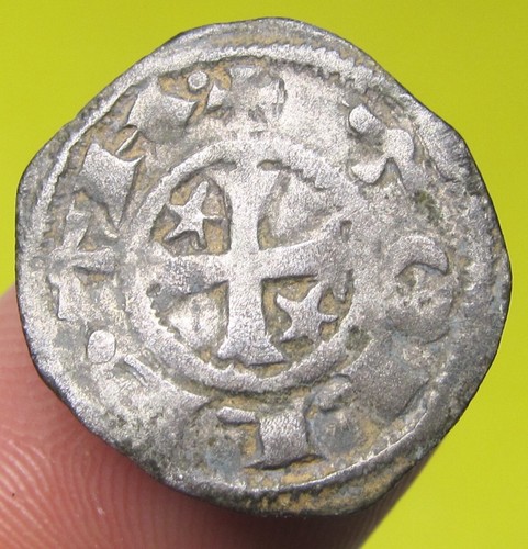 MEDIEVAL SPANISH KNIGHTS TEMPLAR CROSS COIN EUROPEAN CRUSADER 11 - 12th C (3) - Picture 3 of 11
