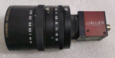 28.   allied guppy GF503B ASG Camera Mit Pyxis 12 JHF12M-5MP Objektif + Filter