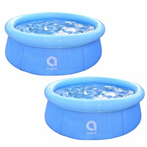 JLeisure 5.5-Ft Prompt Set Inflatable Above Ground Kid Swimming Pool (2 Pack) - Click1Get2 Promotions