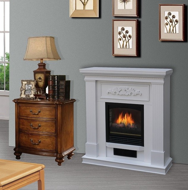 Del Ray 400 Sq Ft Adjustable Temperature Realistic Electric