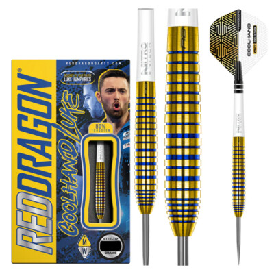 Red Dragon Darts Luke Humphries TX3 Gold S.E. 22g 24g (Steel Dart) Dartpfeil NEU