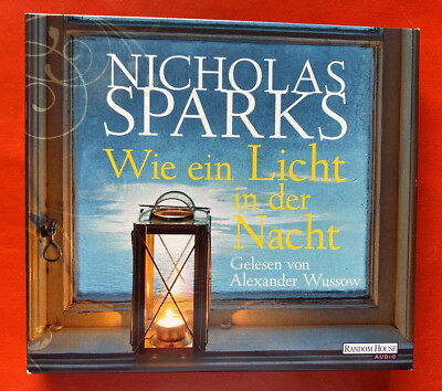 Nicholas Sparks '' Wie ein Licht in der Nacht '' Lesung von Alexander Wussow  CD`s