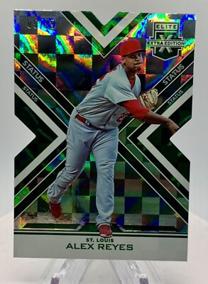 2016 Elite E.E. GREEN STATUS DIE-CUT ROOKIES! #/49