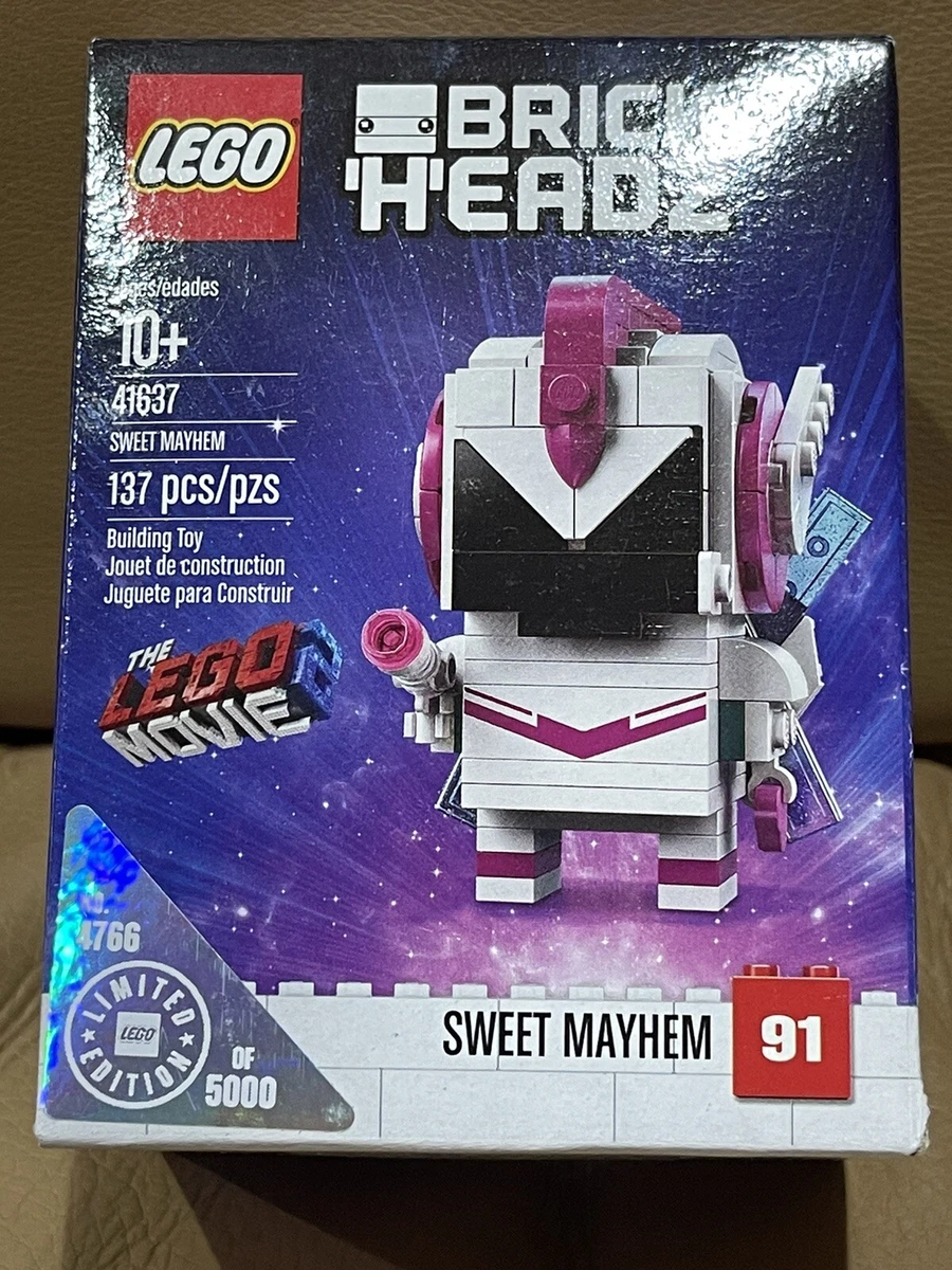 LEGO 41637 BRICKHEADZ Sweet Mayhem LEGO Movie 2 Limited 4766 Out Of 5000 NEW