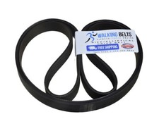 Life Fitness 90X SN: XHA005071297 UP Crosstrainer Drive Belt Pair 
