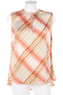 Massimo Dutti Blouse Top Checked D 42 multicolor