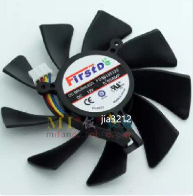 For Sapphire HD7770 7750 Graphics Card   R7 260X 2G FD9015U12S   85MM #F11