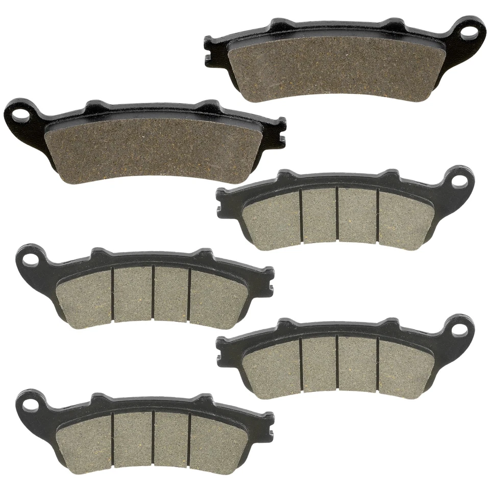 Front And Rear Brake Pads for Honda VTX1800T1 VTX1800T2 VTX1800T3 2007-2008 Foto 4 de 4