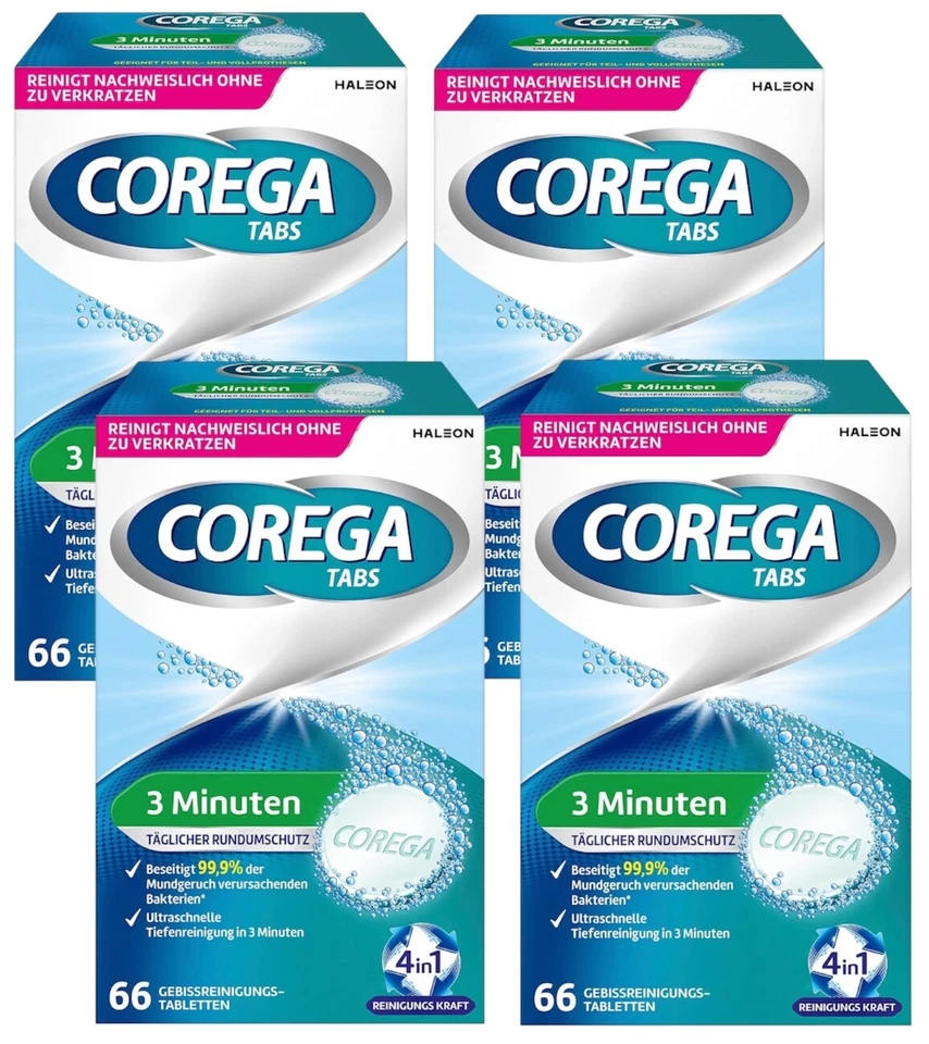 Corega Tabs 3 Minuten (5 59 Eur/100 St)