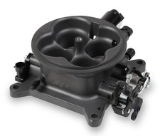 Holley Universal 4-bbl 1000 Cfm 4150 Flange Throttle Body Hot Rod Gray 112-587