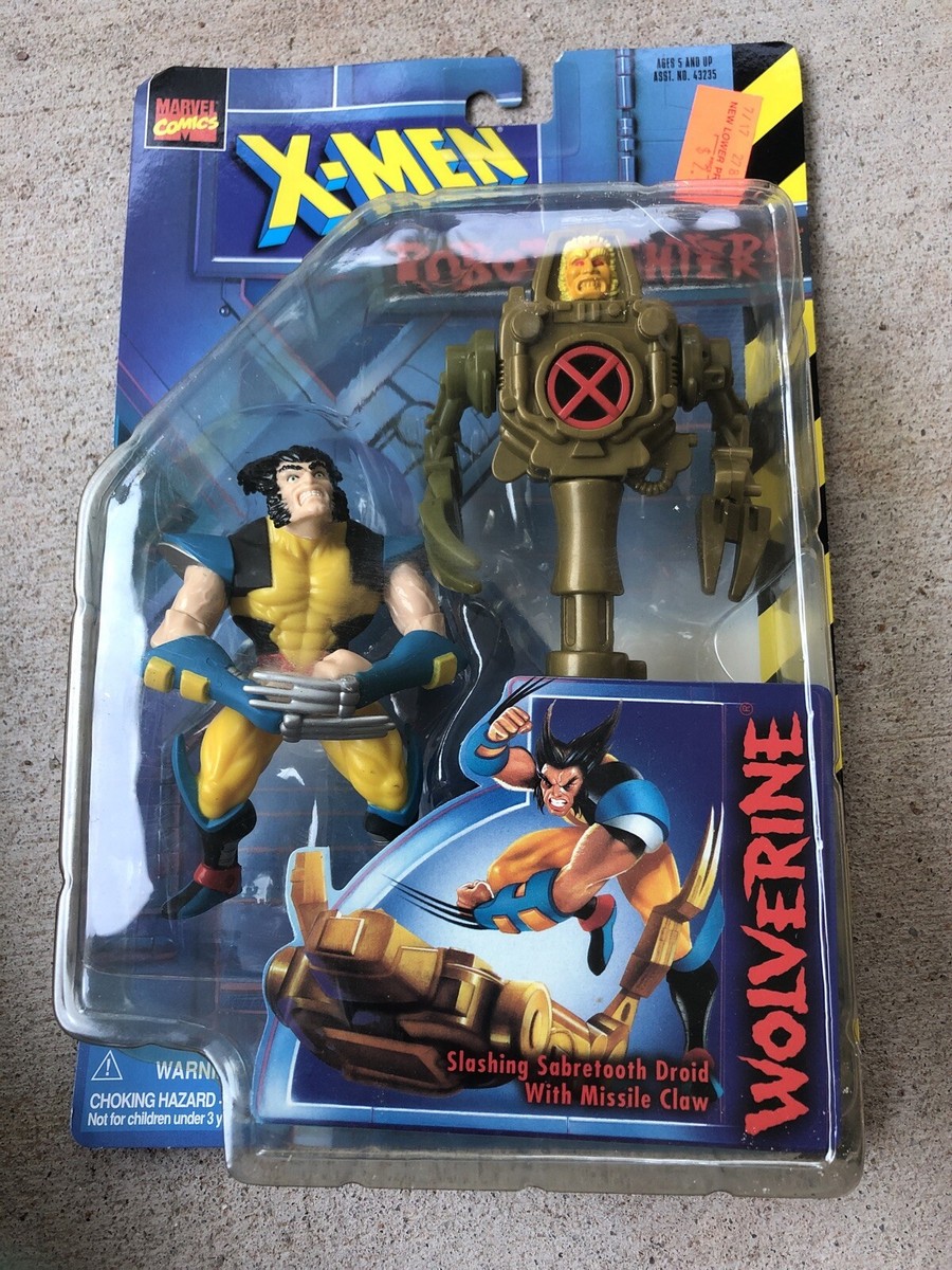 1997 TOYBIZ MARVEL X-MEN CLASICS ROBOT FIGHTERS WOLVERINE 5