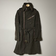 Dsquared2 Rider’s Studded Polyurethane Coat Size S