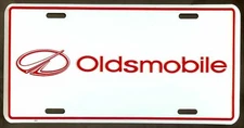 OLDSMOBILE METAL LICENSE PLATE AUTO TAG NUMBER #2090