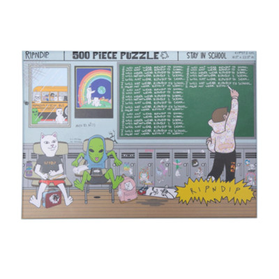 Rip N Dip - Stay In School Puzzle/Puzzle - 500 Teile ANGEBOT